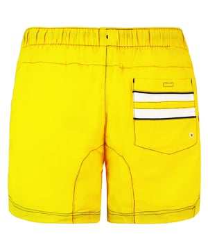 Champion Stretch Waist Yellow Mens Swimming Shorts 207685 1128