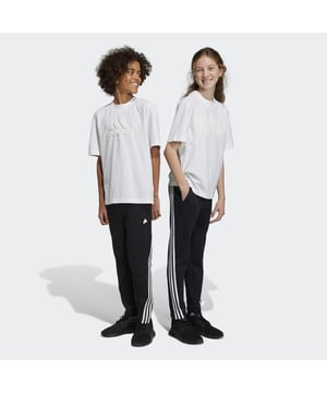 
Adidas Future Icons 3-Stripes Junior Joggingsbroek 

 Op zoek naar de perfecte mix van stijl en comfort voor jouw jonge atleet? De Adidas Future Icons 3-Stripes Junior Trainingsbroek is de ideale keuze voor actieve kids die er goed uit willen zien en zich vrij willen bewegen. Deze trainingsbroek is ontworpen met de kenmerkende Adidas-stijl en biedt het ultieme comfort voor avontuurlijke dagen. Met de klassieke Adidas 3-Stripes langs de zijkanten en het iconische Adidas-logo op de voorkant, straalt deze trainingsbroek stijl en zelfvertrouwen uit.

 Adidas Future Icons Kinder Sport Broek 

 Of het nu op het sportveld is of gewoon op straat, jouw junior sporter zal zich vol zelfvertrouwen voelen in deze broek. De Future Icons trainingsbroek is gemaakt van zachte, ademende stof die de hele dag door comfort biedt. De elastische tailleband met trekkoord zorgt voor een perfecte pasvorm, terwijl de geribbelde boorden bij de enkels ervoor zorgen dat de
