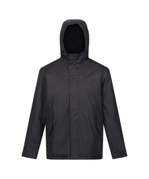 Material: 100% Polyester. Fabric: Hydrafort. Lining: Sherpa Fleece, Taffeta. Design: Logo, Sleeve Patches. Fabric Technology: DWR Finish, Insulating, Quick Dry, Thermo-Guard, Weather Resistant, Windproof. Neckline: Hooded. Sleeve-Type: Long-Sleeved. Cuff: Stud. Taped Seams. Hood Features: Grown On Hood, Toggle Adjuster. Pockets: 2 Lower Pockets, Handwarmer, Inner, Zip, Flap Closure. Fastening: Full Zip, Stud. Hem: Adjustable. Sustainability: Made from Recycled Materials.