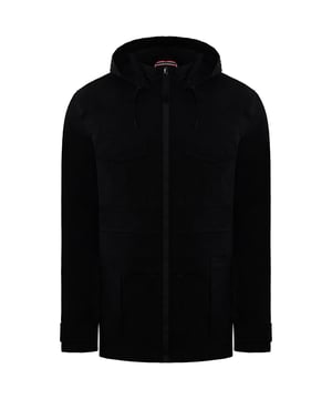 The Hunter Explorer Men's Black Jacket is designed for those who seek ultimate protection and comfort during outdoor adventures. This versatile jacket offers a perfect balance of style, durability, and weatherproof functionality. Made with fully waterproof and windproof materials, it is ideal for outdoor exploration in unpredictable weather. The sleek black design, combined with practical features like an adjustable hood and multiple pockets, makes it both a stylish and functional addition to your wardrobe, perfect for hiking, commuting, or everyday wear.
 
Key Features:
Fully Waterproof: 

Constructed from high-quality waterproof materials, ensuring complete protection against rain and wet conditions.


Windproof Technology: 

Shields you from harsh winds, keeping you warm and comfortable in challenging weather.


Lightweight Design: 

Despite its robust weather protection, the jacket remains lightweight for ease of movement and comfort during outdoor activities.


Adjustable Hood: 

Equipped with a drawstring adjustable hood for customizable fit and extra protection from the elements.


Breathable Fabric: 

Designed with breathable material to prevent overheating, allowing for comfortable wear during active pursuits.


Two-Way Zipper: 

Full-length zipper with a two-way function for added versatility and ease of movement.


Multiple Secure Pockets: 

Features zippered pockets to securely store essentials while on the move.


Hunter Branding: 

Subtle Hunter logo on the chest, offering a sleek and timeless style.

Elasticated Cuffs and Hem: 

Helps seal in warmth while keeping cold air and moisture out.


 
Built to withstand the elements while providing sleek, modern style, the Hunter Explorer Men's Black Jacket is the ultimate outerwear choice for those who love the outdoors and value functionality without compromising on design.