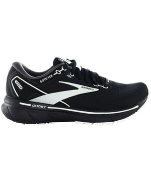 Embark on your running journey with confidence in the Brooks Ghost 14 GTX Women's Black Running Trainers. Uniting cutting-edge technology with sleek design, these trainers are engineered to deliver an optimal blend of comfort, support, and weather protection for the dedicated female runner.

Key Features:

 GORE-TEXÂ® Technology:  Experience all-weather running with the GORE-TEXÂ® technology, providing waterproof and breathable protection against the elements.

 Superior Cushioning:   The Ghost 14 incorporates Brooks' advanced cushioning technology, offering a responsive and plush feel with each step to enhance your running experience.

 Stability and Support:   Engineered with a supportive structure, these trainers provide stability and support for your feet, ensuring a secure and comfortable fit during short sprints or long-distance runs.

 Durable Outsole:   The durable outsole provides excellent traction on different surfaces, ensuring longevity and reliable performance.

 Brooks Branding:   Look for the iconic Brooks logo, symbolizing the brand's dedication to quality and performance in the running community.

 Comfortable Fit:   Designed with the female runner in mind, these trainers offer a comfortable and secure fit, allowing you to focus on your run without distractions.

Running Performance:

 Responsive Ride:   The Ghost 14 delivers a responsive ride, facilitating a smooth transition from heel to toe during your runs.

 Adaptable to Terrain:   Whether you're running on the road or tackling trails, these trainers adapt to different terrains, offering reliable grip and support.

 All-Weather Performance:   With GORE-TEXÂ® technology, these trainers are equipped to handle various weather conditions, keeping your feet dry and comfortable.
