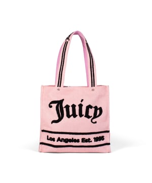 Bolsa de la compra Juicy Couture - Perfecta para un estilo casual-chic
Esta bolsa de la compra Juicy Couture es ideal para acompañarte en tu día a día con estilo y practicidad. Fabricada en un material de punto de alta calidad, ofrece una textura única y un diseño sofisticado. La combinación de colores rosa y negro, combinada con las distintivas letras Juicy Couture, hacen de este bolso un accesorio moderno y original para quienes desean destacar. Perfecto para completar conjuntos informales o añadir un toque de glamour a tu look diario.

Dimensiones: Ancho 35 x Alto 16 x Fondo 35 cm