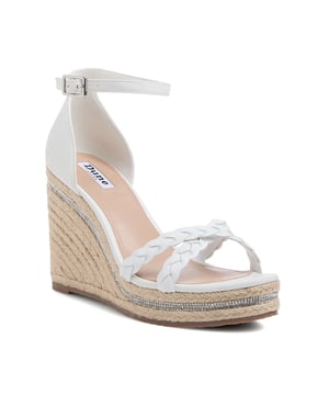 Ladies white clearance wedges