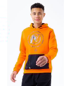 Orange hype cheap hoodie