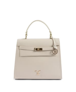 Bolso de mujer.
  Color: Beige.
  Marca: V Italia.
  Modelo: BG12010 DOLLARO BEIGE.
  Composicion: 100% piel.
  Fabricado en Italia.
  Dimensiones: 32x15x26 cm.
  Apto para todas las estaciones.