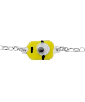 Dieses funkelnde Armband für Kinder von Orphelia ist das perfekte Geschenk, um sich selbst oder einem geliebten Menschen eine Freude zu machen. Das Armband besteht aus 925 Sterling Silber, farbigem Silber mit einer Länge von 17 cm und wiegt 1,8 Gramm, mit einer Breite von cm an der breitesten Stelle. Das Orphelia 'Minion' Kinderarmband aus 925 Sterling Silber - Silber ZA-7135/1 wird in einer wunderschönen Geschenkbox geliefert und hat eine zweijährige Garantie.