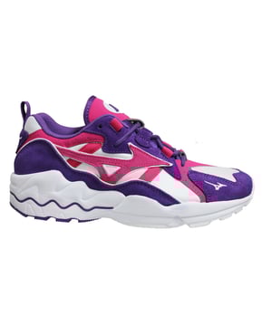 Mizuno Sport Style Wave Rider 1 Suede Lace Up Unisex Hardlooptrainers D1GA193267