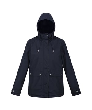 100% Polyester. Stof: Hydrafort. Ontwerp: Eenvoudig. Stoftechnologie: DWR Finish, Isolerend, Sneldrogend, Thermo-Guard, Waterdicht, Winddicht. Manchet: verstelbaar, drukknoopsluiting. Achterpaneel van imitatiebont, getapete naden. Halslijn: Kap, staande kraag. Mouwtype: Met lange mouwen. Eigenschappen kap: aantrekkoord, imitatiebont, ingegroeid op kap. Zakken: 2 onderzakken, patrijspoort, drukknoopsluiting, 1 binnenzak. Sluiting: Popper, Stormflap, Rits. Duurzaamheid: Gemaakt van gerecycled materiaal. 8 UK: 32 in. 10 VK: 34 in. 12 VK: 36 in. 14 VK: 38 in. 20 VK: 45 in. 22 VK: 48 in. 24 VK: 50 in. 26 UK: 52 in. 18 VK: 43 in. 16 VK: 40 in.