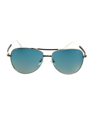 Must Have unisex aviator style sunglasses with polarized lenses and UV 400 protection, designed to provide maximum eye protection and style.

 With a sturdy and elegant metal frame, they feature silver details that add a touch of sophistication.

 UV 400 polarized lenses block 100% of UVA and UVB rays, reducing glare and providing clearer, more comfortable vision.

 The design includes the brand's logo engraved on the temples and discreetly on one of the lenses, highlighting its authenticity and distinctive character.

 They include a soft cleaning cloth to keep your lenses spotless and a protective case to store them safely.

 Perfect for complementing any look, these glasses are ideal for those looking for protection and style in one piece.
 Measures: Lens height: 52 mm, Lens width: 58 mm, Bridge: 15 mm, Temples: 140 mm
 Composition: Metal
 Care:
- Wash only with water or, if necessary, a mild soap.
 - Dry with a soft cloth to avoid scratches.
 - Avoid contact with harsh surfaces or abrasive liquids.