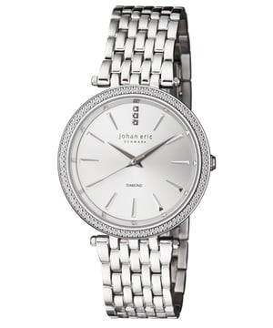 Johan eric: fredericia women's silver watch..