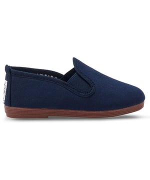 The Flossy Pamplona Kids' Shoe Is A Perfect Spring And Summer Companion For Little Toes And Will Definitely Put A Spring In Their Step. Let Them Slip Into The Breezy Canvas Upper And Cushy Rubber And Get Ready For A Day Filled With Fun And Happiness. Give Your Min- Me A Dash Of Fashion-forward Flair, Comfort And Cuteness, With The Flossy Pamplona Plimsoll.