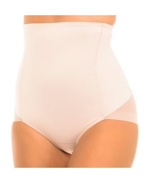 Forte Silhouette Girdle Janira  
Zonder rubber sluiting voor vastmaken.  
Groter comfort.  
Detail van de naam van het merk aan de bovenkant.  
Dubbel effect met stringeffect en maximale vermindering.  
Semi-transparante achterkant.  
Comfortabele en ademende stof, laat geen afdrukken achter.  
Elastische stof.  
Binnenvoering aan de onderkant.  
Zichtbare naden in de kleur.  
Samenstelling: 65% polyamide, 35% elastaan  
Verzorging:  
- Wassen op max temperatuur 30º.  
- Geen bleekmiddel gebruiken.  
- Niet in de droger.  
- Niet strijken.  
- Niet chemisch reinigen.