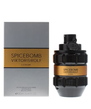 Spicebomb Extreme by Viktor  Rolf is an oriental spicy fragrance for men. The fragrance features caraway lavender black pepper tobacco and vanilla. Spicebomb Extreme was launched in 2015.