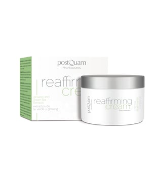 Crema reafirmante corporal - Body Treatment 200 ml
Ref. PQE01860

Descripción
Crema reafirmante
Crema grasa de fácil penetración, que previene y combate la flaccidez de la piel, devolviéndole su turgencia y elasticidad. Los Principios activos que contiene nutren la piel, estimulan la circulación y regeneran el tejido cutáneo, lo que le otorga un notable efecto antiestrías

Principios activos:
- Extracto de centella asiática: estimula el crecimiento celular y la formación de células de colágeno. Proporciona los efectos reafirmante y antiestrías
- Extracto de ginkgo biloba: estimula la circulación y combate las varices
- Extracto de ginseng
- Extracto de té verde
- Extracto de viña roja
Contenido
200 ml
Modo de empleo
Aplicar la crema 1 ó 2 veces al día en la zona a tratar, y masajear hasta su total absorción
Durante el tratamiento anticelulítico la piel pierde grasas y turgencia. Por tanto, es aconsejable que, después de un tratamiento anticelulítico con Criogel o Gel Térmico, se realice un tratamiento reafirmante con la Crema Reafirmante postQuam