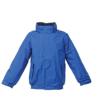 100% hydrafort polyester. Windproof. Taped seams. Studded stormflap with hook and loop. Polyamide lined sleeves with Thermoguard insulation. Elasticated cuffs. 2 lower zipped pockets. Reflective safety piping to lower pockets and back seams. Inner pocket. Concealed hood. Fleece lined collar. Printed name label. Concealed zip entrance in lining for embroidery access. Also available in Mens sizes, code TRW297. Weight: 250g/mï¿½ series anti-pill Symmetry fleece. Fabric: Hydrafort Polyester. Regatta Kids Sizing (chest approx): 2 Years (53-55cm), 3-4 Years (55-57cm), 5-6 Years (59-61cm), 7-8 Years (63-67cm), 9-10 Years (69-73cm), 11-12 Years (75-79cm), 32 (79-83cm), 34 (83-85cm).