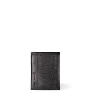 Cartera de hombre. El cierre está ausente. Los bolsillos internos son tarjeteros y porta billetes. Los bolsillos externos están ausentes. Falta la correa para el hombro. Falta el mango. Hay un compartimento interno. El material exterior es 100% Piel Auténtica. Internamente está forrado en piel auténtica. Medidas: 12,5x10x2 cm. Producto de moda