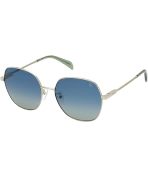 Gafas de sol de mujer de color dorado - Tous STO439-560594• material: metal• color: dorado• tamaño: 56/14/140 mm (longitud de la lente / ancho del puente / longitud de la varilla)  DEGRADED