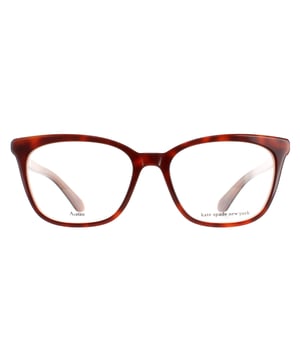 De Kate Spade Glass Frames Ninna/G 086 Havana Women zijn een modieuze vierkante stijl gemaakt van lichtgewicht acetaat. Het Kate Spade embleem staat op de slanke veren voor de authenticiteit van het merk.