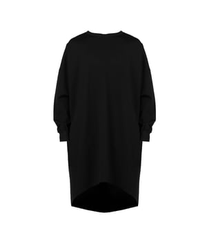 Unisex
Estilo holgado y alargado (oversize)
Con cuello redondo
Con dos bolsillos en la parte delantera
Mangas y cuello con ribete elástico
Con la parte trasera más larga
Hecho de tejido de alta calidad
Fabricado en Italia