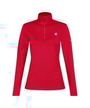97% Polyester, 3% Elastan. Gewebetechnik: Vierfach-Stretch, Leicht. Gewebe: Gebürstet, Ilus Core Stretch, Jerseyware. Design: Logo, Unifarben. mit halbem Reißverschluss, Reißverschlussschutz. Kinnschutz, Schnelltrockend. Langärmlig. Reißverschluss.