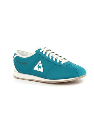 Le Coq Sportif Wendon Classic Lace-Up Blue Synthetic Womens Entrenadores 1711434