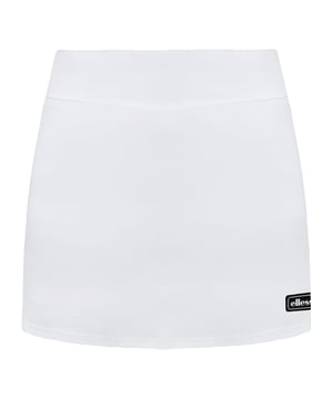 Ellesse Logo White Womens Tennis Amora Skort SDL04009 BLANCO