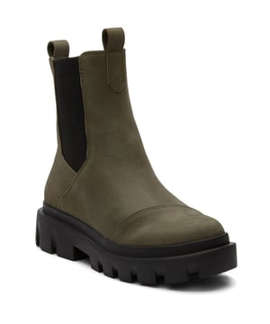 Vrees geen voorspelling in de Rowan - een casual Chelsea laars met lugs en waterafstotend bovenwerk en rubberen lug buitenzolen voor uitstekende tractie.