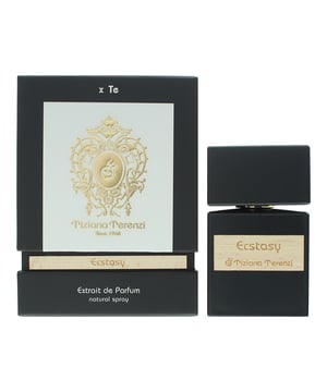 Ecstasy, launched in 2012, is an Amber Woody fragrance for both men and women by Tiziana Terenzi. Perfect for Fall and Winter, this fragrance can be worn both day and night and contains top notes of Pine Tree, Spruce and Pebbles. Middle notes of this fragrance are Rose, Incense, Violet and Patchouli with base notes of Amber, Soil Tincture, Labdanum, Woodsy Notes, Tonka Bean and Sandalwood.