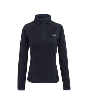 96% gerecycled polyester, 4% elasthaan. Stof: Vlies. Ontwerp: Eenvoudig. 220gsm. Stoftechnologie: Duurzaam, Flexibel, Vochtafvoerend. Halslijn: Hoog-Neck. Mouwtype: Met lange mouwen. Bevestiging: halve rits. 8 UK: 32 in. 10 VK: 34 in. 12 VK: 36 in. 14 VK: 38 in. 20 VK: 45 in. 22 VK: 48 in. 24 VK: 50 in. 26 UK: 52 in. 18 VK: 43 in. 16 VK: 40 in.