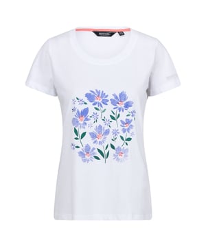 100% Katoen. Stof: Coolweave, Jersey, Zachte aanraking. Ontwerp: Bloemen, Grafische print, Logo. Hals: Crew Neck. Mouwtype: Korte mouwen. Stoftechnologie: Ademend, Geventileerd. 160 g/m². Duurzaamheid: Duurzame materialen. 8 UK: 32 in. 12 VK: 36 in. 14 VK: 38 in. 20 VK: 45 in. 22 VK: 48 in. 24 VK: 50 in. 26 UK: 52 in. 18 VK: 43 in. 16 VK: 40 in.