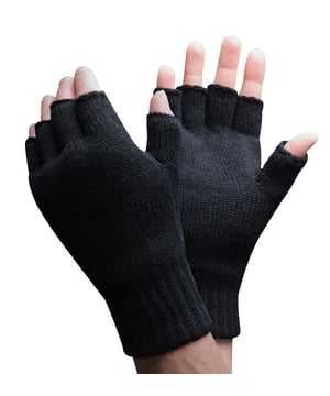 These are the best pair of Gloves to keep your hands toasty warm, while still allowing your fingers full mobility and use. They are knuckle length and let your fingers and thumbs move freely. If you work outside, these are the Gloves for you, as these Gloves being fingerless means they are perfect for environments where you need to use your fingers - but also need to keep warm! You may even choose to wear them in the office when its chilly, meaning it is easier to type than wearing conventional Gloves. These Gloves are insulated with 3M of thermal thinsulate insulation! They are also 2X Warmer than other thermal materials of the same thickness. They also have a 40 gram thermal insulation lining within, making them super soft and super warm. Another great thing about these Gloves is that even though they are super warm, they are still extra thin meaning that there is no bulkiness about these socks. This makes for a more comfortable fit. They are available in black and two sizes. The thin knit is super soft, along with a soft grip cuff for some extra comfort.