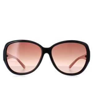 Die Ted Baker TB1394 Shay 220 Sonnenbrille mit schwarz-braunem Farbverlauf ist ein ultrafeminines, ovales Modell mit einem hÃ¼bschen Blumendesign auf den Innenseiten der BÃ¼gel und dem Ted Baker-Logo.