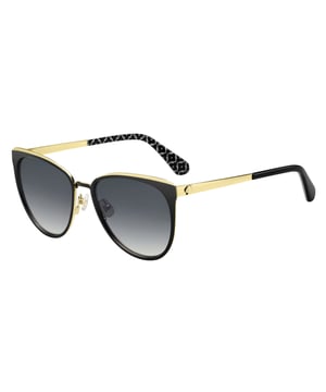 KATE SPADE JABREAS807F79 woman's sunglass• material: metal• color: black• size: 57/17/145 mm (lens width / bridge width / temple length)  100% UV PROTECTION