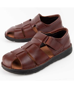 Garantía Purapiel, 10 años de garantía. Sandalia casual para hombre. Hecha en piel natural. Calce cómodo. Fabricado por otras marcas para nuestra marca.