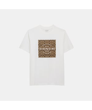 Signature Square Tshirt,  Length: 72.50 cm
