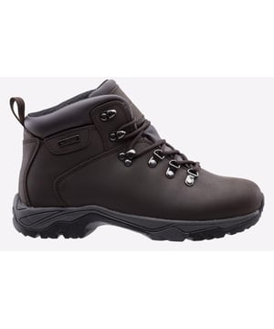 Leren wandelschoen van Cotswold Shoes met Mir-Tex waterdichte technologie. De voering is een ademend, waterdicht membraan dat je de extra zekerheid geeft dat je voeten altijd droog zullen blijven. Slip- en oliebestendige zool met energieteruggave.