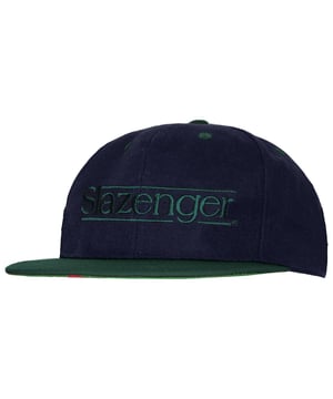 Slazenger Logo Men's Navy/Green Cap - a stylish and sporty accessory designed to elevate your casual looks and offer protection from the sun. Slazenger, known for its sportswear and sporting goods, presents this cap with their iconic logo. Let's explore the key features of this fashionable and functional cap:

 Navy/Green Color Combination:  The cap features a classic navy blue base with green accents, creating a cool and refreshing color combination that adds a touch of vibrancy to your outfit.

 Slazenger Logo:  The cap prominently displays the Slazenger logo, showcasing the brand's athletic heritage and commitment to quality.

 Adjustable Fit:  The cap is designed with an adjustable strap or buckle closure, allowing you to customize the fit according to your head size and comfort level.

 High-Quality Materials:  Made from premium materials, this cap offers durability and comfort during wear.

 Protection from the Sun:  The cap's brim provides protection from the sun, shielding your face and eyes from harmful UV rays.

 Sporty and Versatile:  Whether you're playing sports, running errands, or simply looking for a casual and sporty accessory, this cap is a versatile addition to your wardrobe.

 Suitable for Men:  The cap is tailored for men, offering a masculine and stylish look.

 Authentic Slazenger Product:  As a Slazenger product, you can trust in its authenticity and quality, as the brand is known for its sporting heritage.

The Slazenger Logo Men's Navy/Green Cap is a trendy and practical addition to your headwear collection. Embrace the sporty and athletic appeal of Slazenger with this stylish and versatile cap that complements various casual outfits while providing protection from the sun.