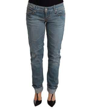 100% authentieke ACHT gewassen katoenen denim jeans  
Reguliere pasvorm SLB D-30  
Blauwe was kleur  
Gemaakt van comfortabel katoenmateriaal  
Twee zijzakken en twee achterzakken  
Knopengulp  
Logo details  
Materiaal: Katoen