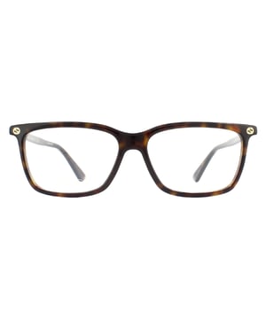Gucci Glasses Frames GG0094O 001 Black Women are a retro design with rounded lenses and a keyhole bridge and constructed from lightweight acetate. The corner flicks are embossed with the interlocking GG logo.