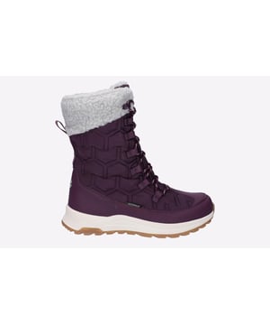 Ein wunderschön gestalteter, wasserdichter Winter-Walking-Boot für Damen, der sicherstellt, dass Sie bei jedem Terrain und Wetter bestens gerüstet sind.  
Leichtes Nylon-Obermaterial mit schützendem PU-Overlay für Langlebigkeit  
Weiches Fleece-Futter für angenehmen Tragekomfort  
Dri-Tec wasserdichtes und atmungsaktives Futter sorgt für trockene Füße  
Robuste, langlebige Cupsole für Haltbarkeit und Traktion