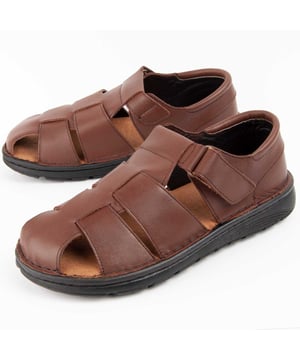 Garantía Purapiel, 10 años de garantía. Sandalia casual para hombre. Hecha en piel natural. Calce cómodo. Fabricado por otras marcas para nuestra marca.