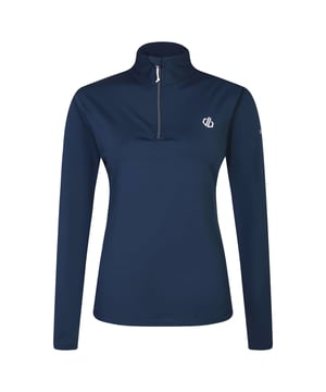 97% Polyester, 3% Elastane. Fabric: Brushed, Ilus Core Stretch, Knitted. Design: Logo, Plain. Fastening: Half Zip, Zip Guard. Sleeve-Type: Long-Sleeved. Neckline: Zip Neck. Chin Guard, Quick Dry. Fabric Technology: Four Way Stretch, Lightweight.