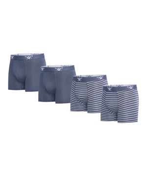 4-Pack Boxers von Cappuccino Italia in der farbe Blau und in größe S.
