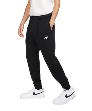 Elevate your casual style with the Nike Sportswear Club Fleece Joggers in sleek black. Made from a soft, comfortable fleece fabric, these joggers offer a relaxed fit that’s perfect for lounging, running errands, or hitting the gym. The signature Nike Swoosh logo on the left leg adds a touch of sporty flair, while the elastic waistband with an adjustable drawcord ensures a secure, personalized fit. Whether you’re at home or on the go, these joggers provide both comfort and style.
Product Features:
Colour: Black/Black/White
Soft fleece fabric for warmth and comfort
Elastic waistband with adjustable drawcord
Nike Swoosh logo for a sporty look
Ribbed cuffs for a tapered fit
Ideal for casual wear, lounging, or working out
Material: 80% Cotton, 20% Polyester