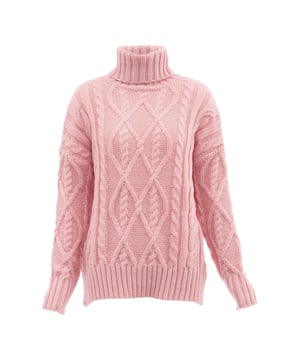 De zachte coltrui van myMo is voorzien van een trendy kabel- en structuurbreisel. De grofgebreide trui heeft een casual snit, verlaagde schouders en brede geribde manchetten.  Pullover trui