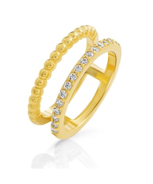 Deze uitgebreide Ring voor Vrouwen van Orphelia is het perfecte cadeau om uzelf of een geliefde te verwennen. De Ring is gemaakt van 925 Sterling Zilver, gekleurd in Goud, met maat: 58, weegt 2,6 gram en heeft een breedte van 0,7 cm op het breedste punt. De Orphelia 'Chic' Vrouwen 925 Sterling Zilveren Ring - Goud ZR-7537/G wordt geleverd in een prachtige cadeauverpakking en heeft een garantie van twee jaar.