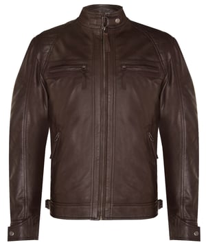 Imbued with a classic biker spirit, this jacket exudes style. Sumptuously crafted in soft Nappa leather this slim fitting design boasts a stylish biker silhouette that delivers sleek sophistication. This jacket features quilted shoulders and yoke, a YKK zip fastening up the front to a short tab collar and includes four external pockets for added practicality. The cuffs can be buttoned and the waist can also be adjusted to provide a more customized fit. Available in other colours.