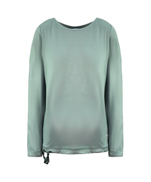 Champion Cuello Redondo Manga Larga Easy Fit Azul Claro Camiseta Mujer 103687 2774