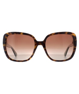 Las gafas de sol Kate Spade Buttefly Womens Havana Brown Gradient Polarized Wilhemina/S tienen una favorecedora montura de mariposa fabricada en acetato de primera calidad, que garantiza durabilidad y comodidad. Las lentes proporcionan una excelente protección UV, protegiendo tus ojos de los rayos del sol a la vez que mantienen la claridad de visión. El icónico logotipo de Kate Spade añade un toque de sofisticación y lujo.