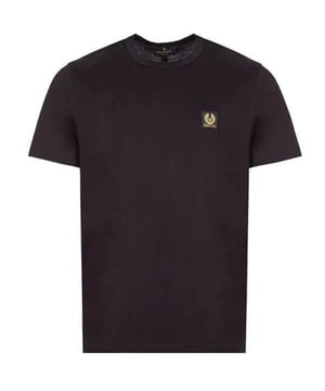This Belstaff Mens Cotton Logo T-shirt in Black is crafted in a featherweight cotton jersey, the simple tee offers a breathable and soft handle. Featuring a classic crew neck and short sleeves, with the Phoenix patch adding iconic detail.

100% Cotton Jersey
Featherweight
Crew neck
Short sleeve
Phoenix patch to chest